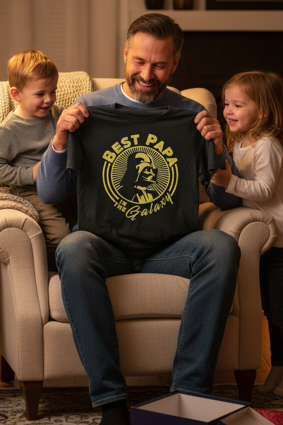 Men's Star Wars Papa Circle T-Shirt
